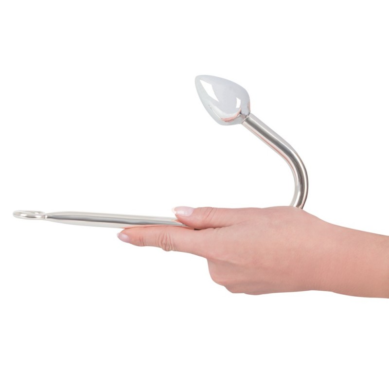 You2Toys - alumínium anál horog (179g) - ezüst 42849 termék bemutató kép