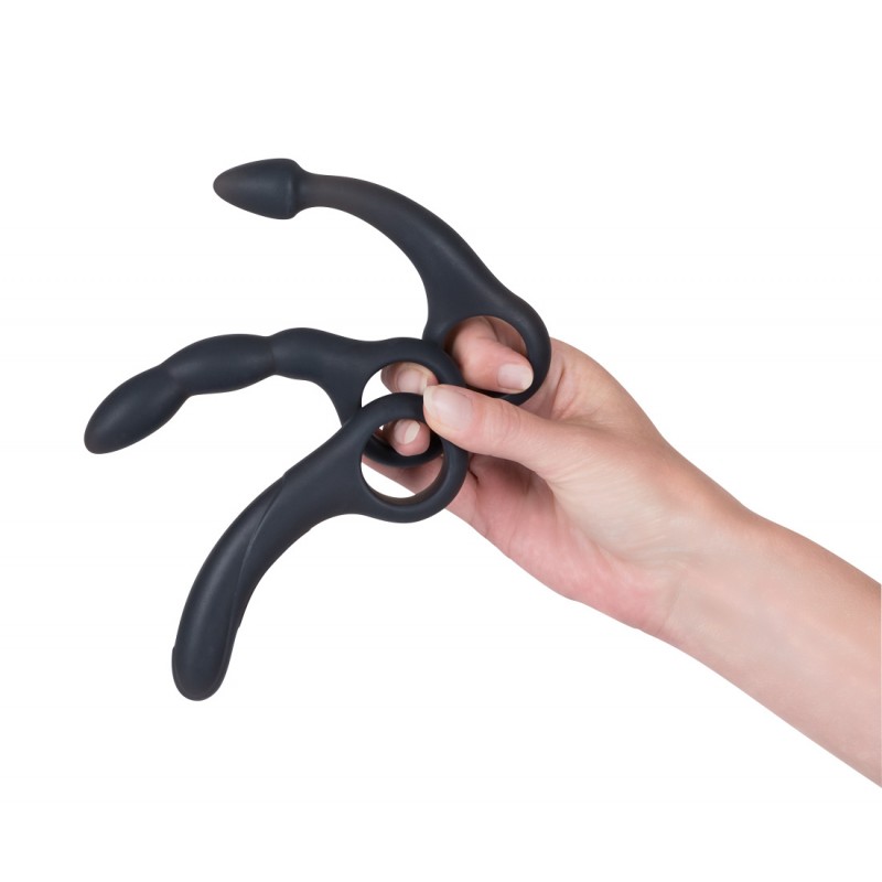 You2Toys - Bullet - szilikon anál dildó (szürke) 61031 termék bemutató kép