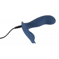 You2Toys Butt Plug - akkus, rádiós anál vibrátor (kék) 63175 termék bemutató kép