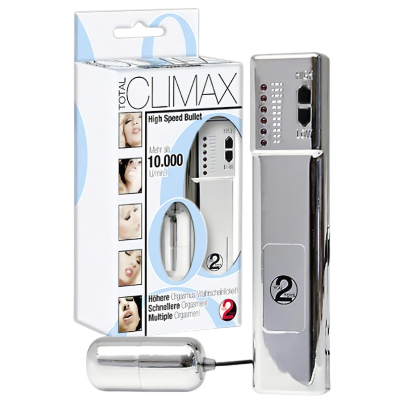 You2Toys Climax - vibrotojás (ezüst) 161517 termék bemutató kép