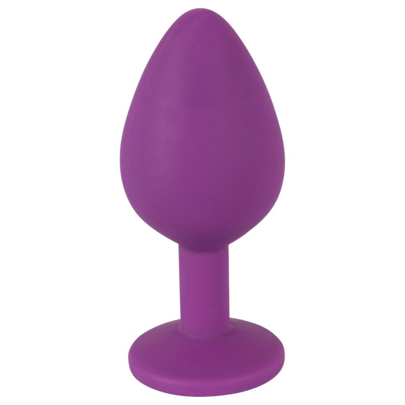 You2Toys - Colorful JOY - szilikon anál plug - közepes (lila) 136427 termék bemutató kép