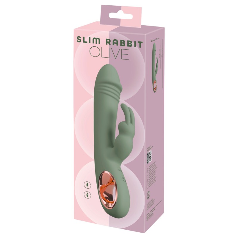 You2Toys - csiklókaros vibrátor (zöld) 111712 termék bemutató kép