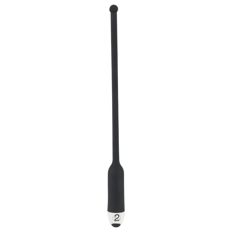 You2Toys DILATOR - fekete szilikon, vibrációs húgycső dilátor (8-11 mm) 157878 termék bemutató kép