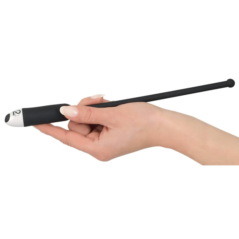 You2Toys DILATOR - fekete szilikon, vibrációs húgycső dilátor (8-11 mm) 157879 termék bemutató kép