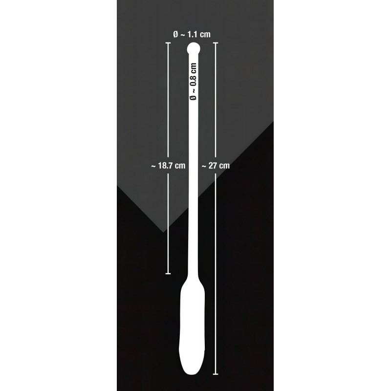 You2Toys DILATOR - szilikon, vibrációs dilátor - fekete (8-11mm) 100744 termék bemutató kép