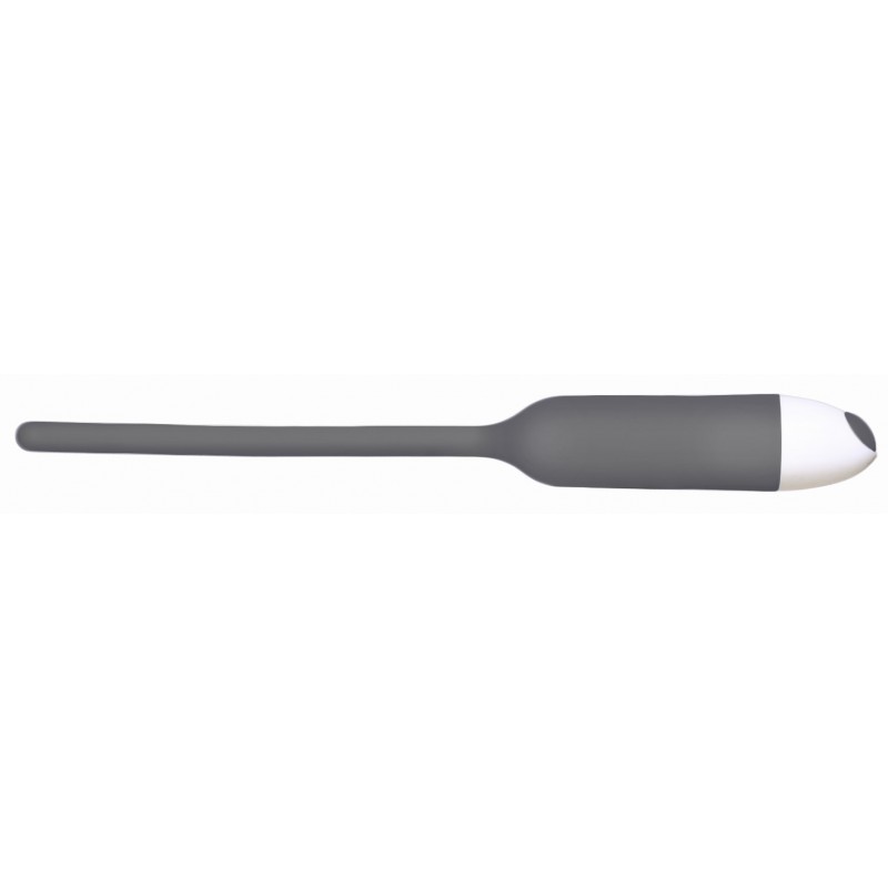 You2Toys - DILATOR - szilikon dilátor vibrációval - szürke (6mm) 60911 termék bemutató kép