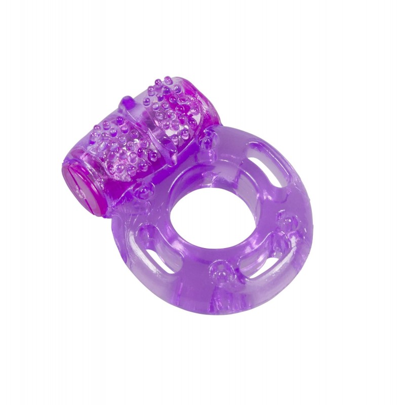 You2Toys - Egyszeri vibrációs péniszgyűrű (lila) 67296 termék bemutató kép