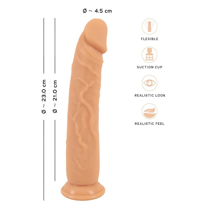 You2Toys - Európai szerető dildó (23 cm) 134384 termék bemutató kép