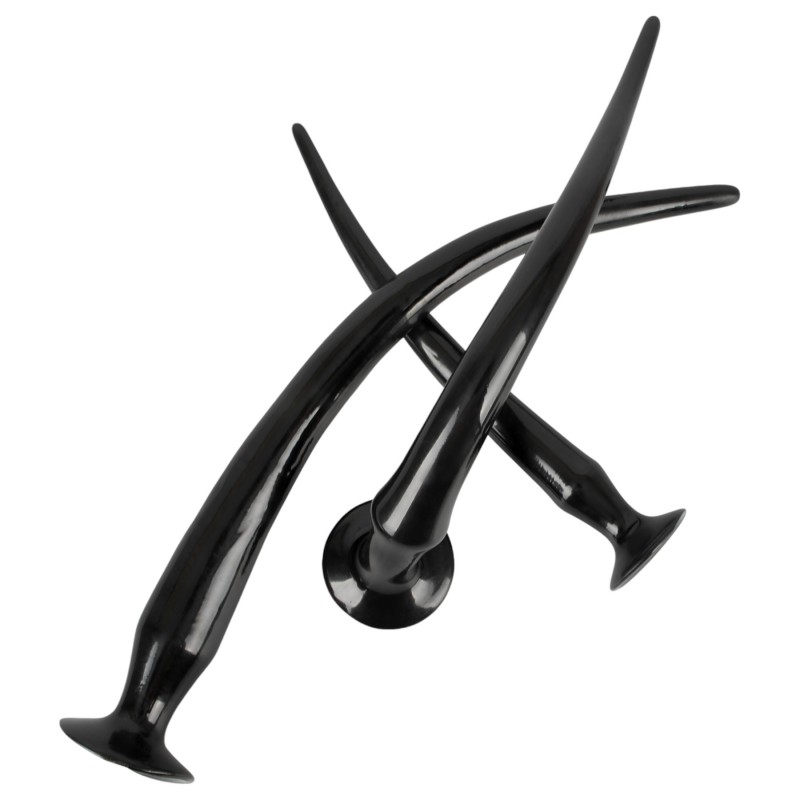 You2Toys - extra hosszú anál plug szett (3 részes) - fekete 103768 termék bemutató kép