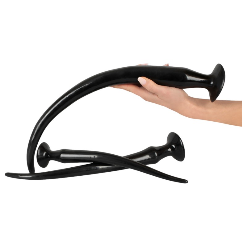 You2Toys - extra hosszú anál plug szett (3 részes) - fekete 103773 termék bemutató kép