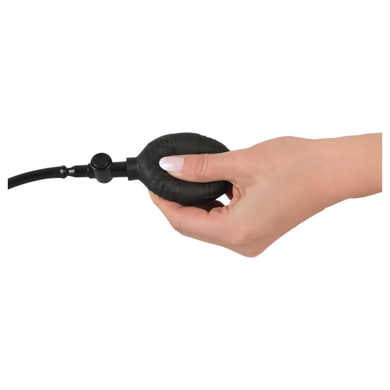 You2Toys Fanny Hill's - pumpálható anál vibrátor (fekete) 168886 termék bemutató kép