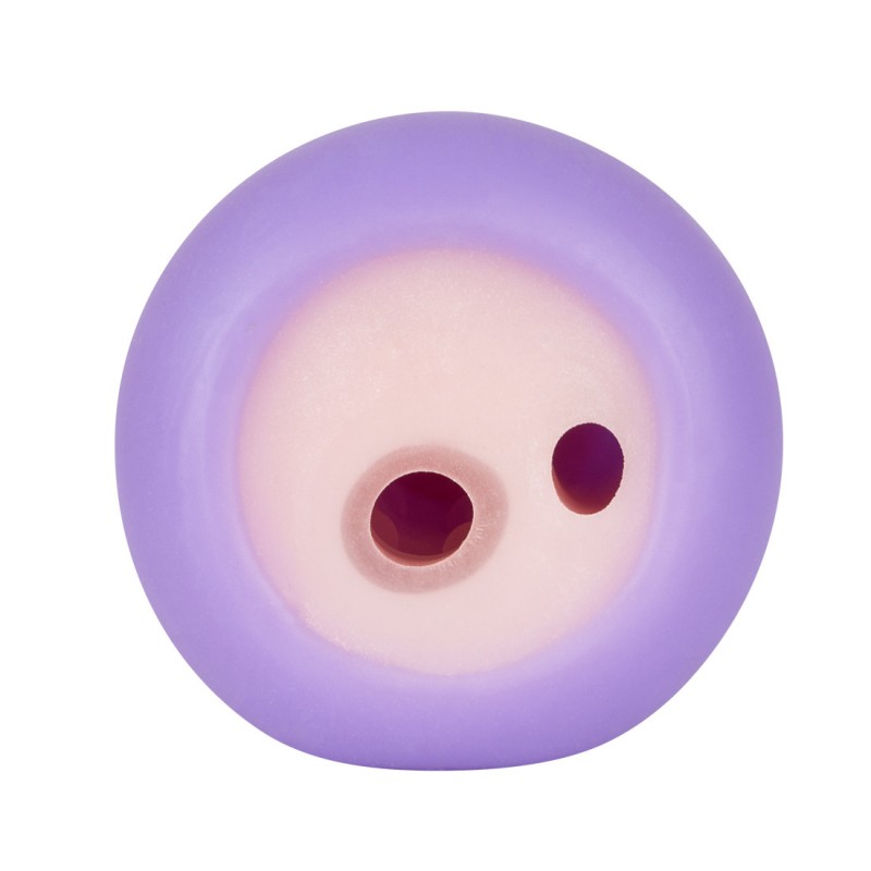 You2Toys - Gina - vibráló puncija (natúr-lila) 61390 termék bemutató kép