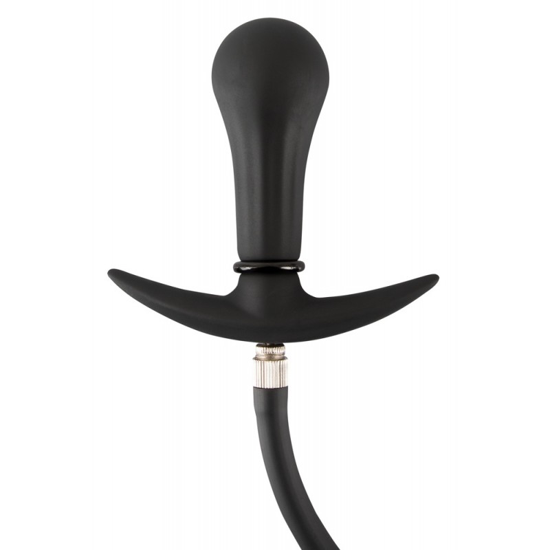 You2Toys - golyós, pumpálható anál plug (fekete) 62572 termék bemutató kép