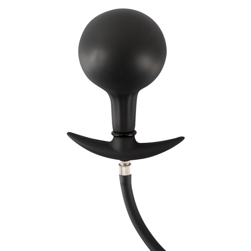 You2Toys - golyós, pumpálható anál plug (fekete) 62573 termék bemutató kép