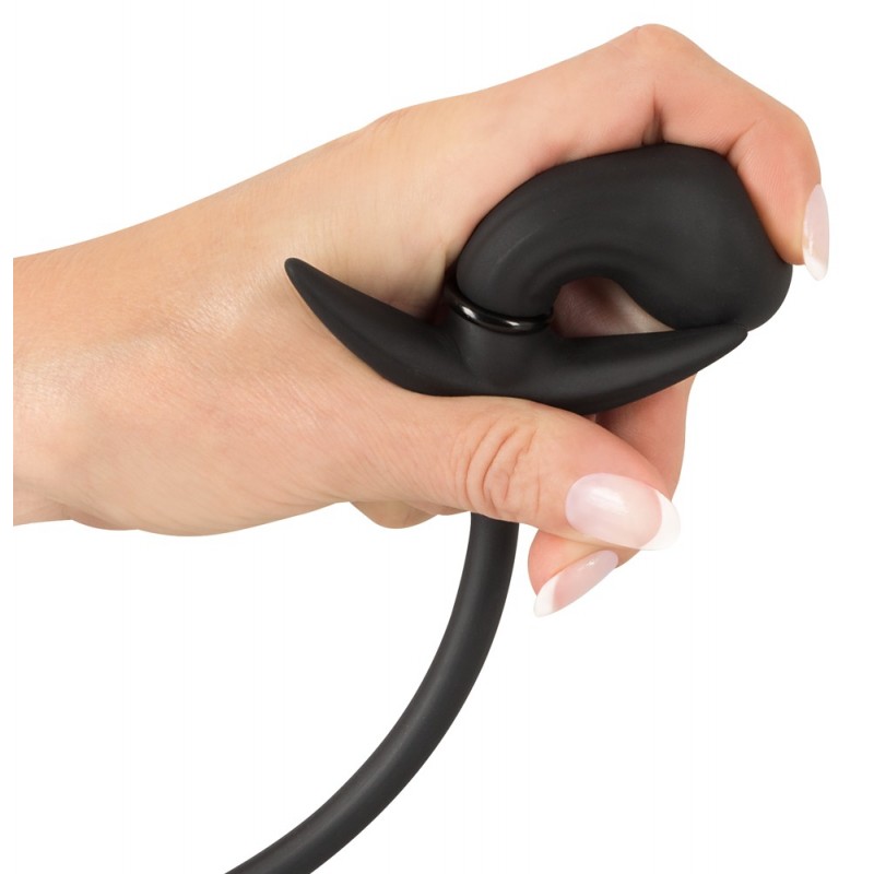 You2Toys - golyós, pumpálható anál plug (fekete) 62575 termék bemutató kép