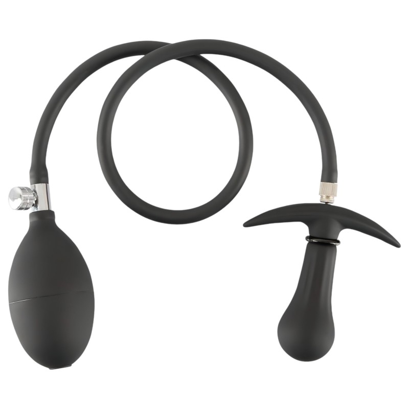 You2Toys - golyós, pumpálható anál plug (fekete) 103754 termék bemutató kép