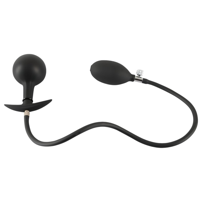 You2Toys - golyós, pumpálható anál plug (fekete) 103755 termék bemutató kép