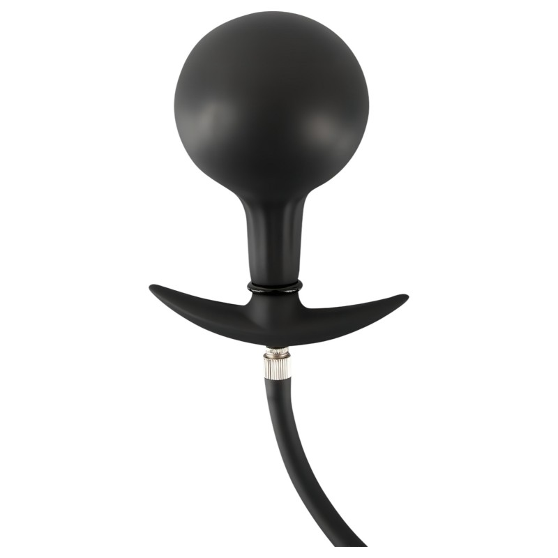 You2Toys - golyós, pumpálható anál plug (fekete) 103757 termék bemutató kép