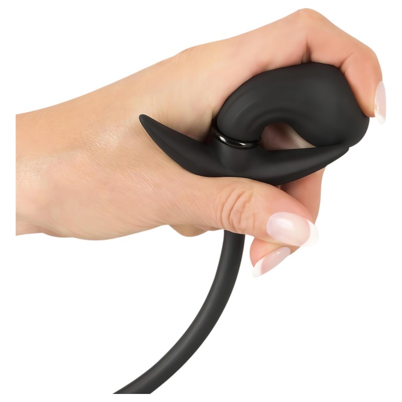 You2Toys - golyós, pumpálható anál plug (fekete) 103759 termék bemutató kép