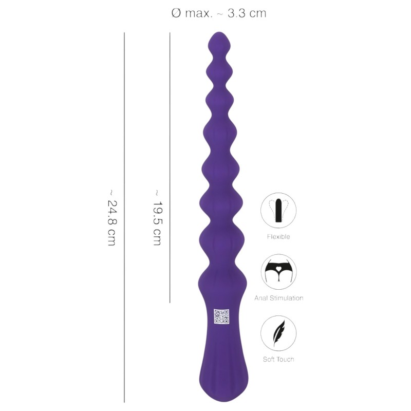 You2Toys - Gömbös, flexibilis anál dildó (lila) 116327 termék bemutató kép