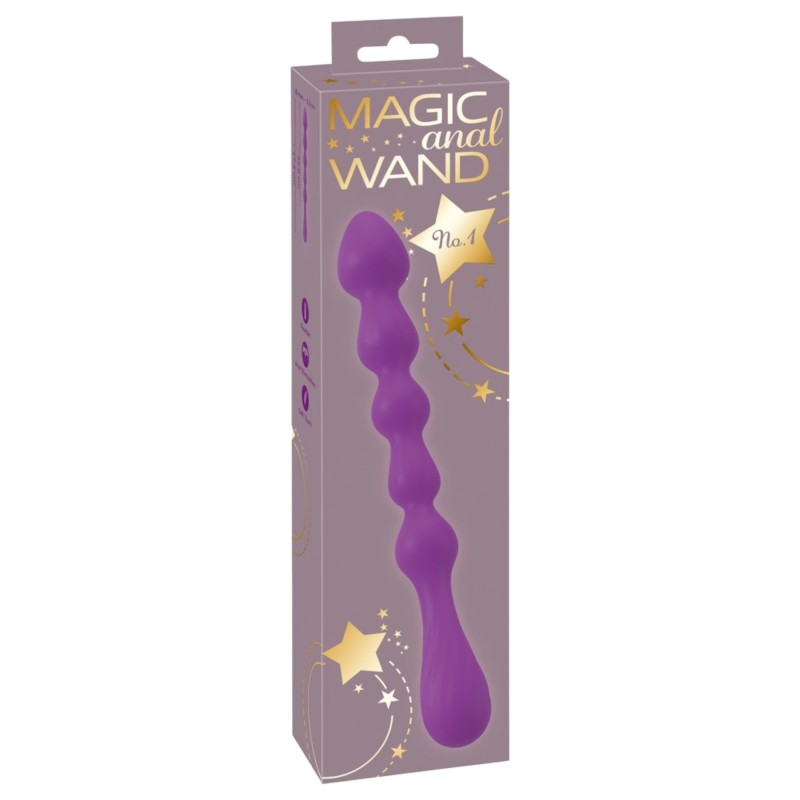 You2Toys - Gömbös, flexibilis anál dildó - (viola) 97344 termék bemutató kép