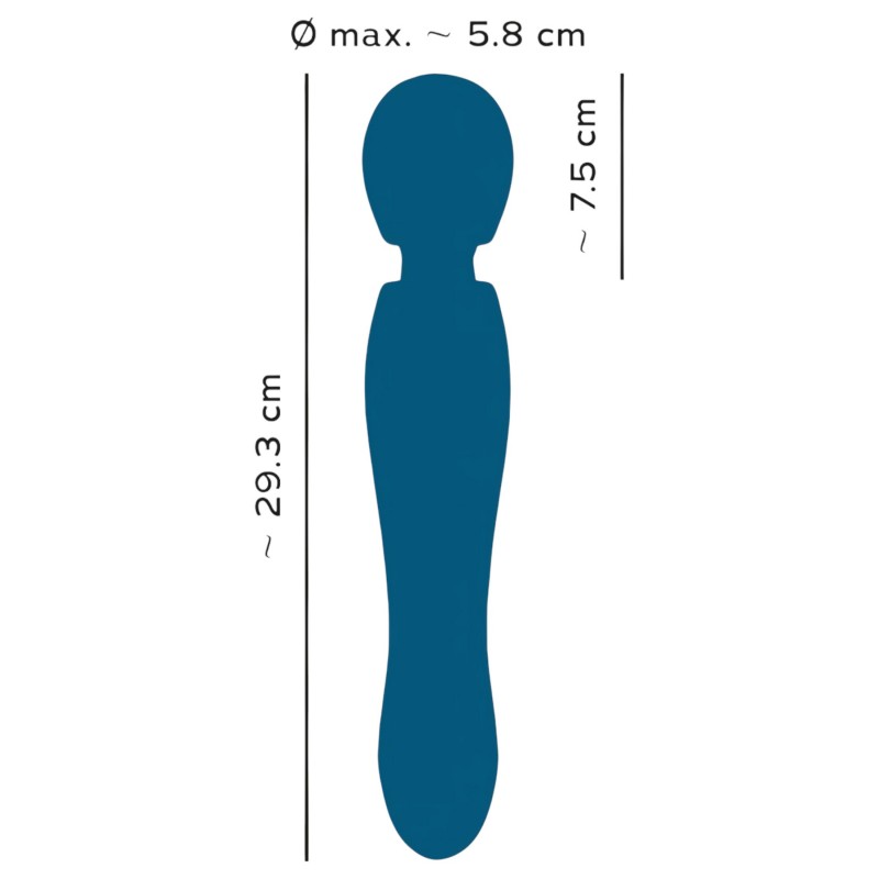 You2Toys Grande - akkus wand masszírozó vibrátor (kék) 162762 termék bemutató kép