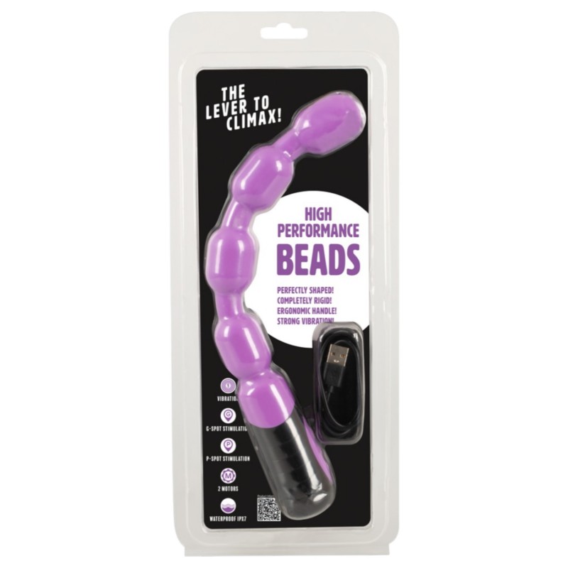 You2Toys - gyöngyös G- és P-pont vibrátor (lila) 121411 termék bemutató kép