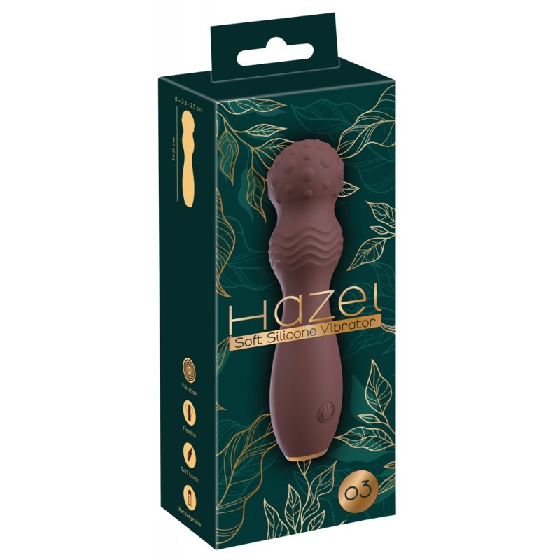 You2Toys Hazel 03 - akkus, flexibilis vibrátor (lila) 77512 termék bemutató kép