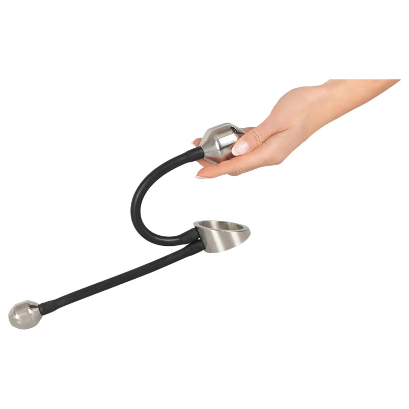 You2Toys Heavy Gear - heregyűrű anál súllyal (fekete) 116849 termék bemutató kép