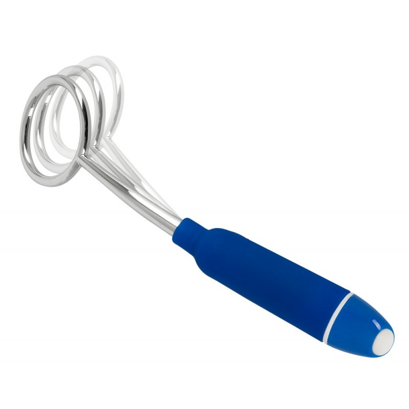 You2Toys Loop - fém makkvibrátor (ezüst-kék) 62531 termék bemutató kép