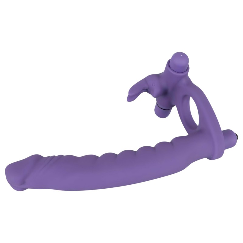You2Toys Los Analos - 3in1 anál vibrátor pároknak (lila) 161568 termék bemutató kép