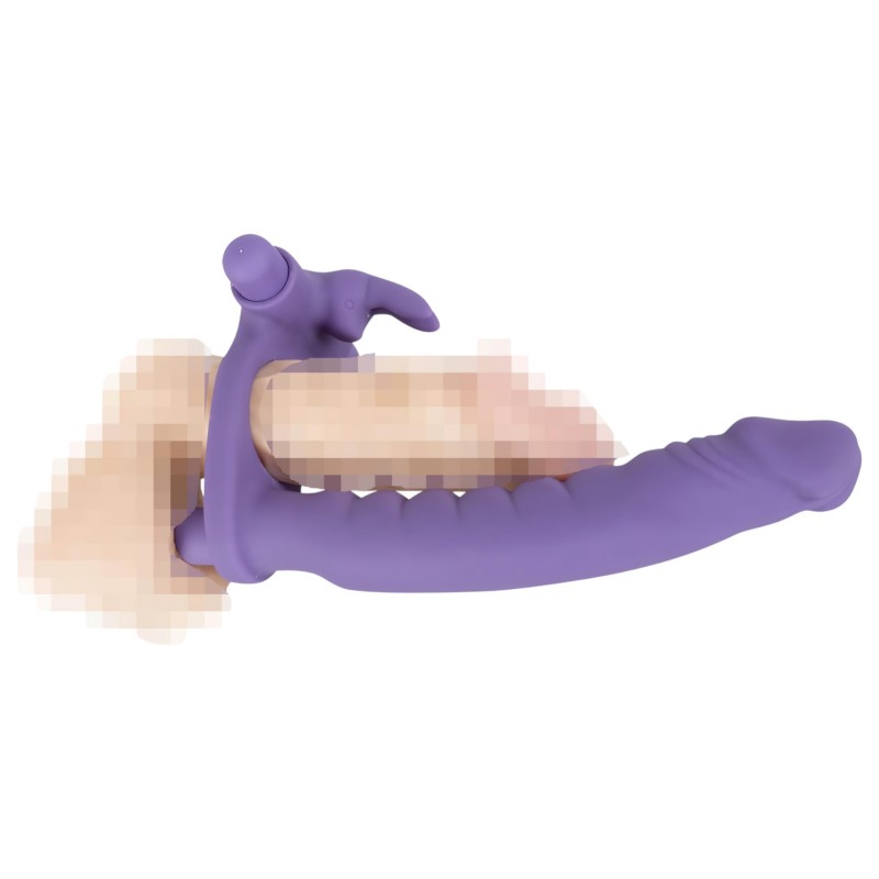 You2Toys Los Analos - 3in1 anál vibrátor pároknak (lila) 161572 termék bemutató kép