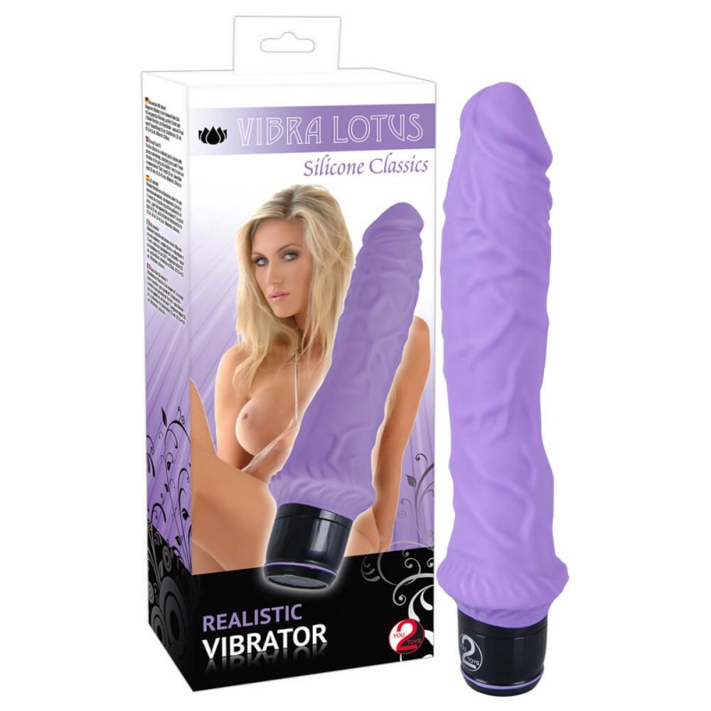 You2Toys - Lotus - realisztikus vibrátor (lila) 60921 termék bemutató kép