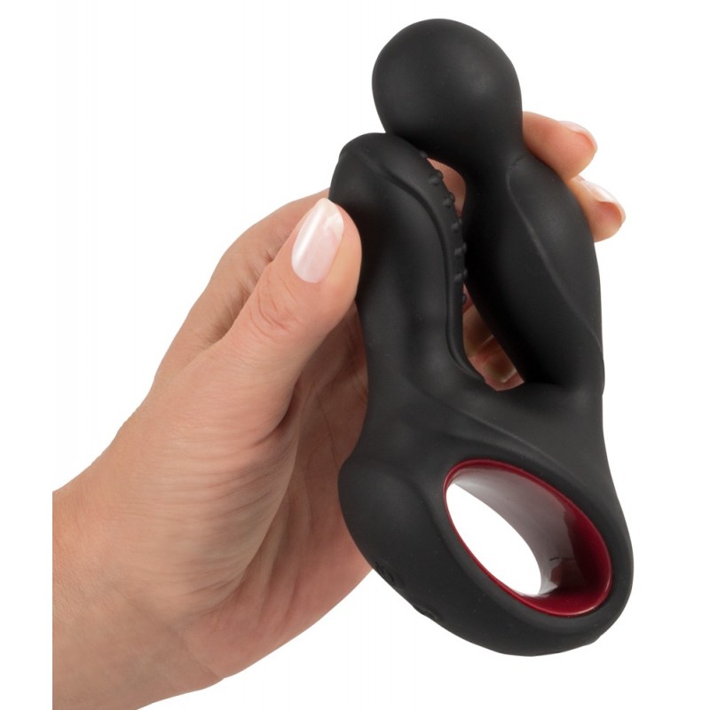 You2Toys Massager - forgó, melegítő prosztata vibrátor (fekete) 80526 termék bemutató kép