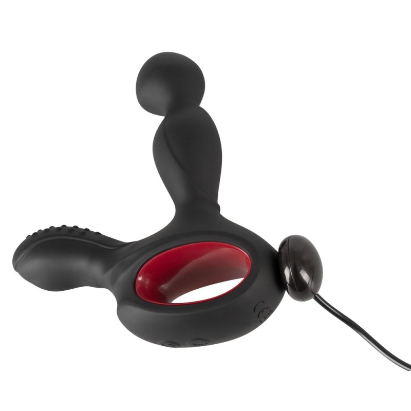 You2Toys Massager - akkus forgó, melegítő prosztata vibrátor (fekete) 80528 termék bemutató kép