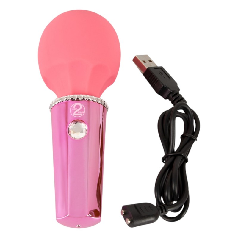You2Toys Mini Wand - akkus masszírozó vibrátor (pink) 97172 termék bemutató kép