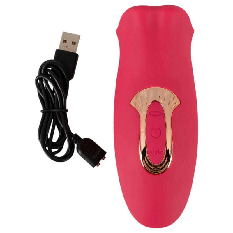 You2Toys - nyelves csikló vibrátor, csiklóizgató (pink) 163408 termék bemutató kép