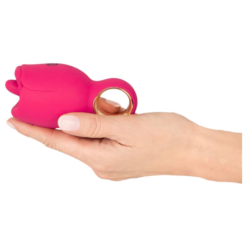 You2Toys Oral Fun - nyelves csiklóizgató vibrátor (rózsaszín) 152124 termék bemutató kép