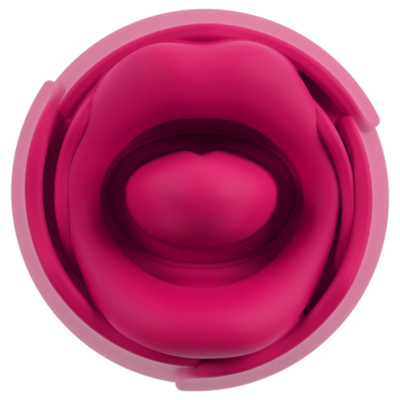 You2Toys Oral Fun - nyelves csiklóizgató vibrátor (rózsaszín) 169154 termék bemutató kép