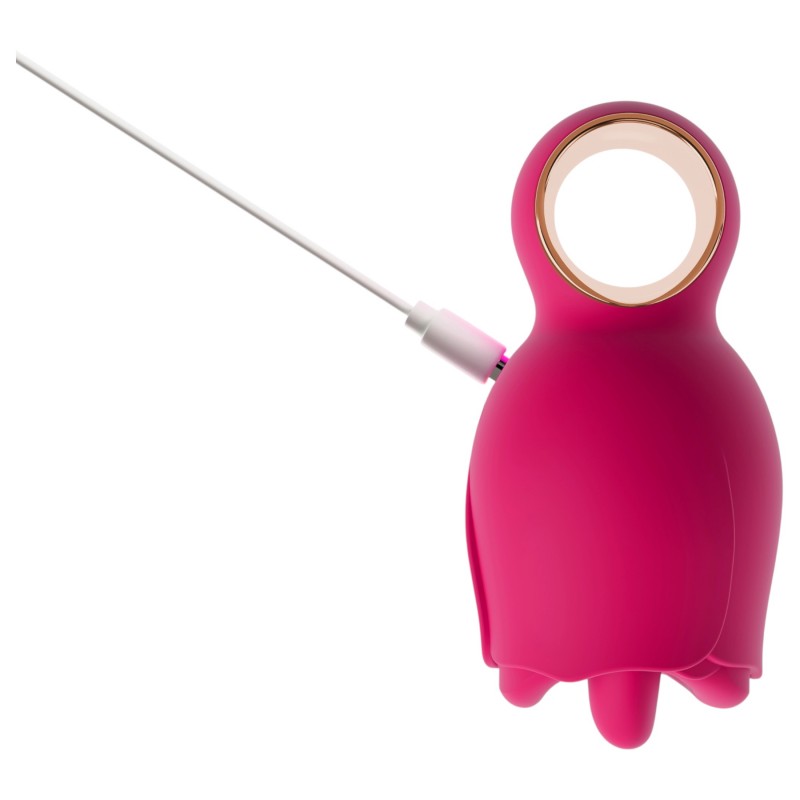 You2Toys Oral Fun - nyelves csiklóizgató vibrátor (rózsaszín) 169156 termék bemutató kép