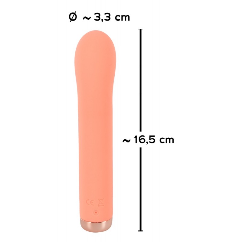 You2Toys peachy! mini G-spot- akkus G-pont vibrátor (barack) 62236 termék bemutató kép