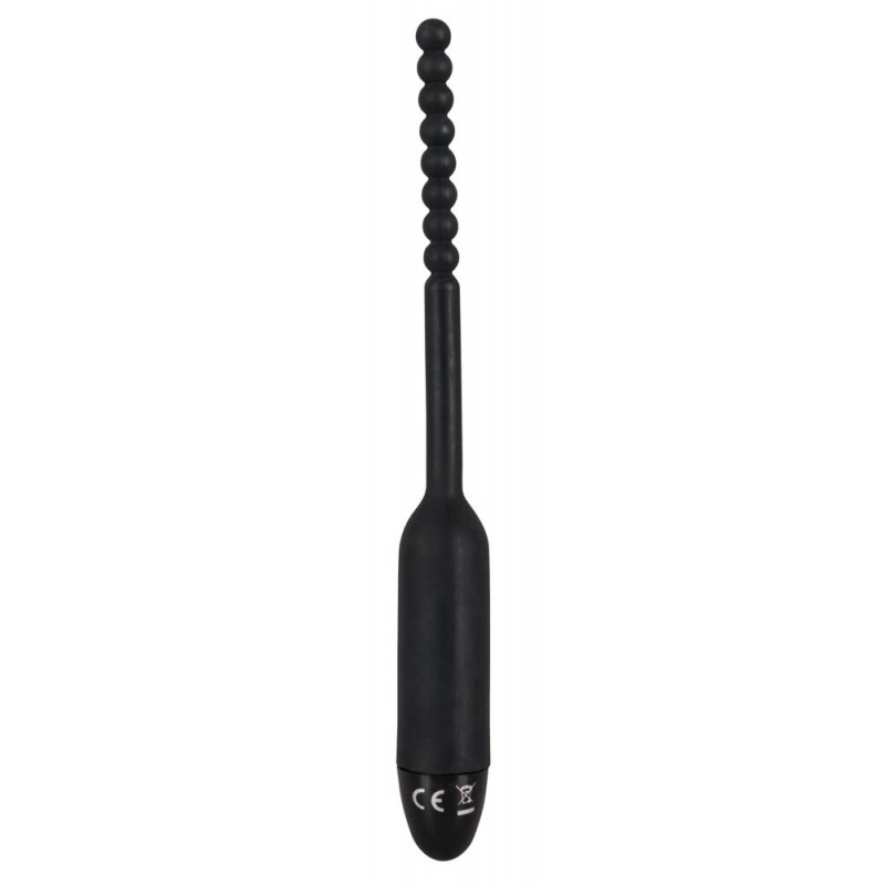 You2Toys Pearl Dilator - gömbös húgycső vibrátor - 0,8cm (fekete) 80547 termék bemutató kép