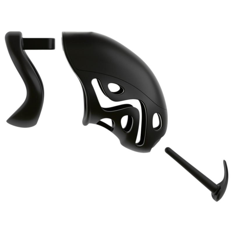 You2Toys - péniszketrec péniszpluggal (fekete) 120668 termék bemutató kép