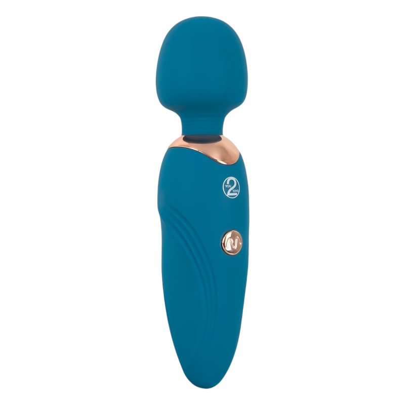 You2Toys Petite - akkus wand masszírozó vibrátor (kék) 97113 termék bemutató kép