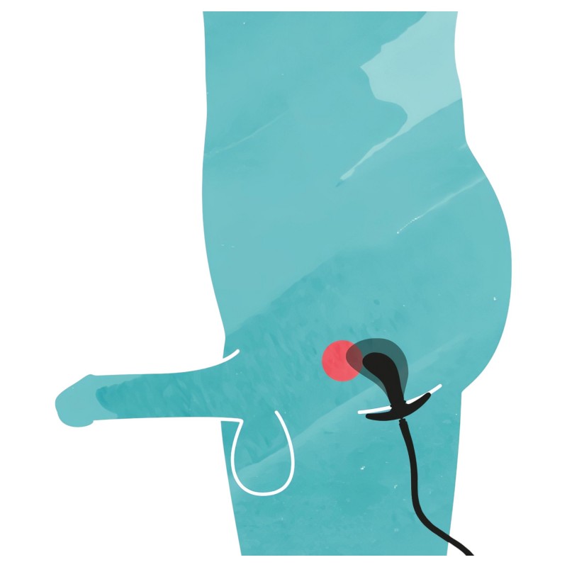 You2Toys - pumpálható, anál tágító plug (fekete) 103737 termék bemutató kép