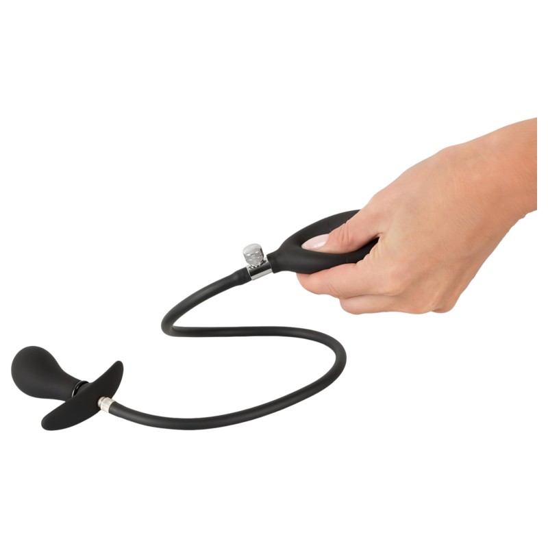 You2Toys - pumpálható, anál tágító plug (fekete) 103739 termék bemutató kép