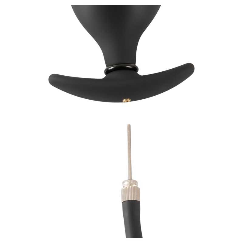 You2Toys - pumpálható, anál tágító plug (fekete) 103742 termék bemutató kép