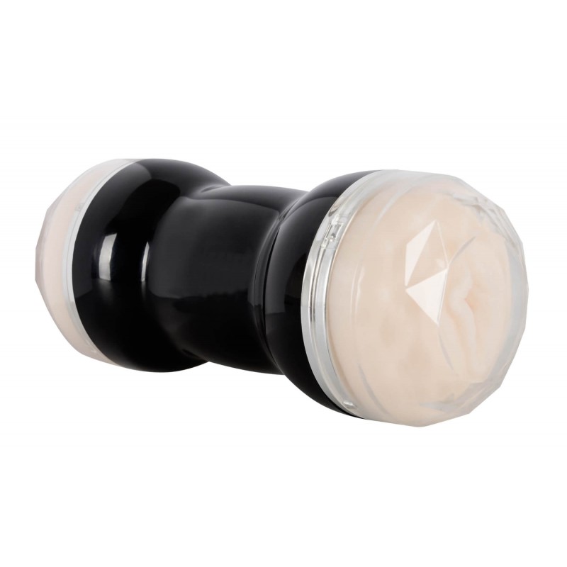 You2Toys - Pussy and Ass - dupla maszturbátor (fekete) 61847 termék bemutató kép