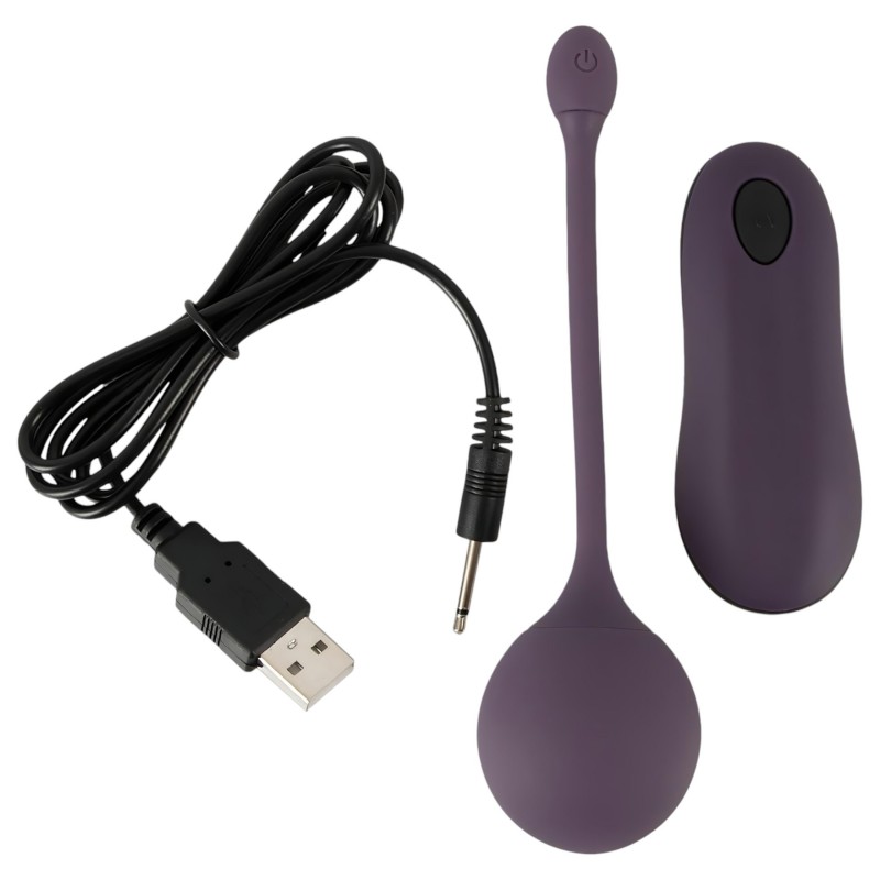 You2Toys RC Single - rádiós vibrációs tojás (lila) 102531 termék bemutató kép