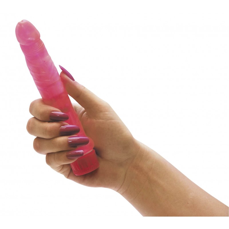 You2Toys - zselés vibrátor (rózsaszín) 61304 termék bemutató kép